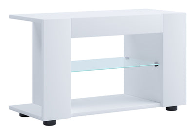 TV-bord, h. 42 x b. 70 x d. 30 cm, hvid