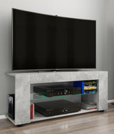 TV-bord, h. 42 x b. 110 x d. 30 cm, betongrå