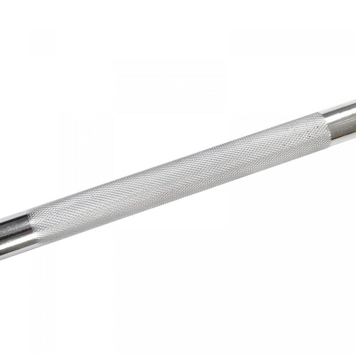 Vægtstang - 140 cm, Ø 30 mm forkromet, 8 kg, stjernelåse, op til 300 kg bæreevne