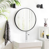Elegant Rundt Spejl: Skab et stilfuldt fokuspunkt i dit hjem!