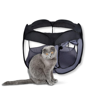 Pet Comfort Large Pet Foldbar kravlegård og telt