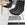 Spisebordsstole - sorte, sæt af 6, fløjlssæde, polstret, quiltet, bøgetræsben