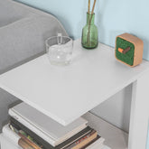 Sofabord / sidebord i moderne stil, hvid