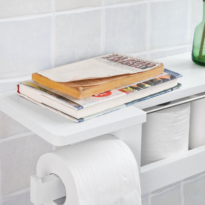 Smart toiletpapirholder, hvid