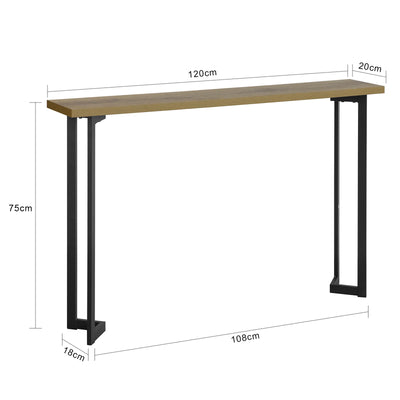 Dimensioner på konsolbordet Hall Table Hall Table Sidebord End Table