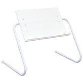 Sammenklappeligt læsebord, hvid
