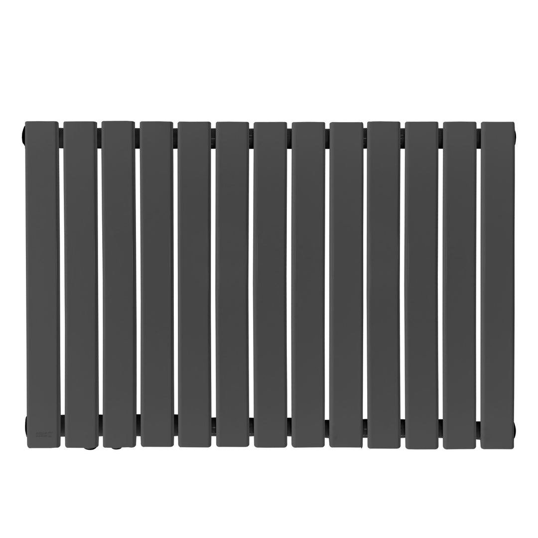 Aquamarine® Panelradiator - Vandret, 600x886 mm, 646W, antracit