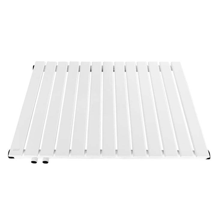 Vandret panelradiator, enkeltlag, 600x886x52 mm, hvid