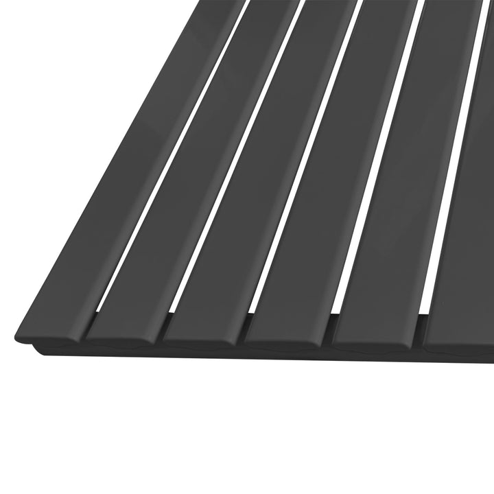 Aquamarine® Panelradiator - Vandret, 600x886 mm, 646W, antracit