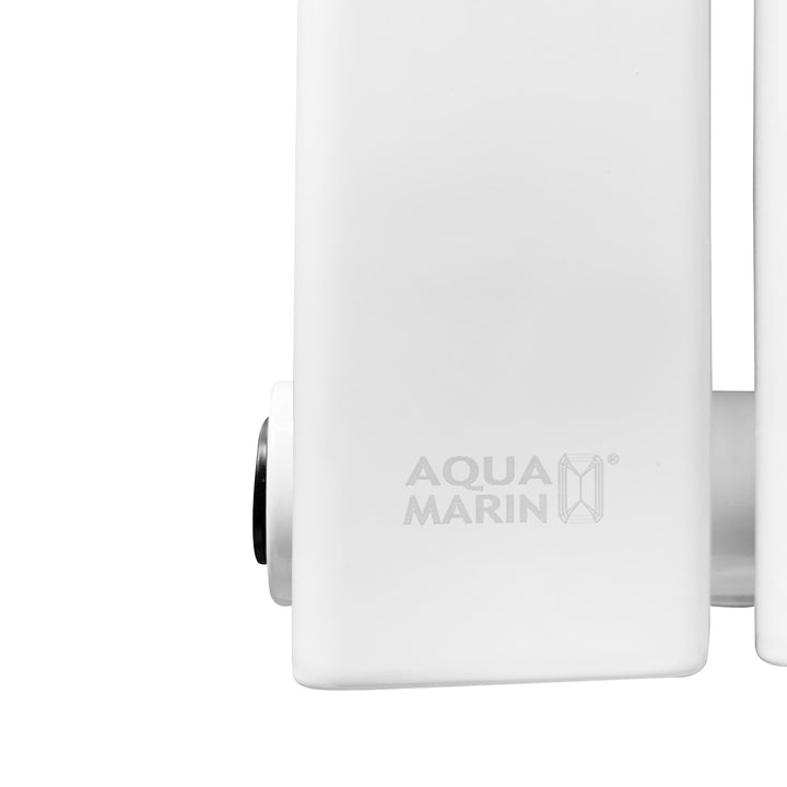 Aquamarine® Design Radiatorer - Vandret, Dobbeltlag, 26 Segmenter, 600x886x69 mm, Centralvarme, Hvid