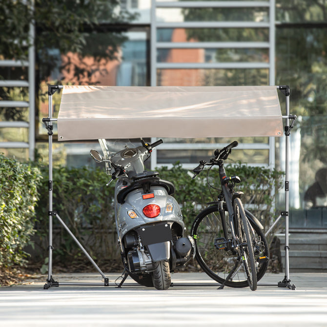 Cykeltelt, cykelgarage, cykelopbevaring, opbevaringsbeskyttelse til gårdhave