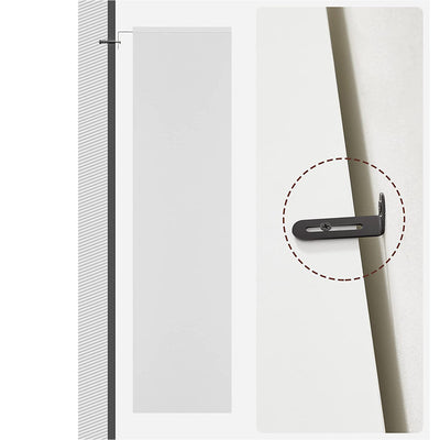 Stilren og praktisk bogreol, 60 x 24 x 121,5 cm (L x B x H), hvid