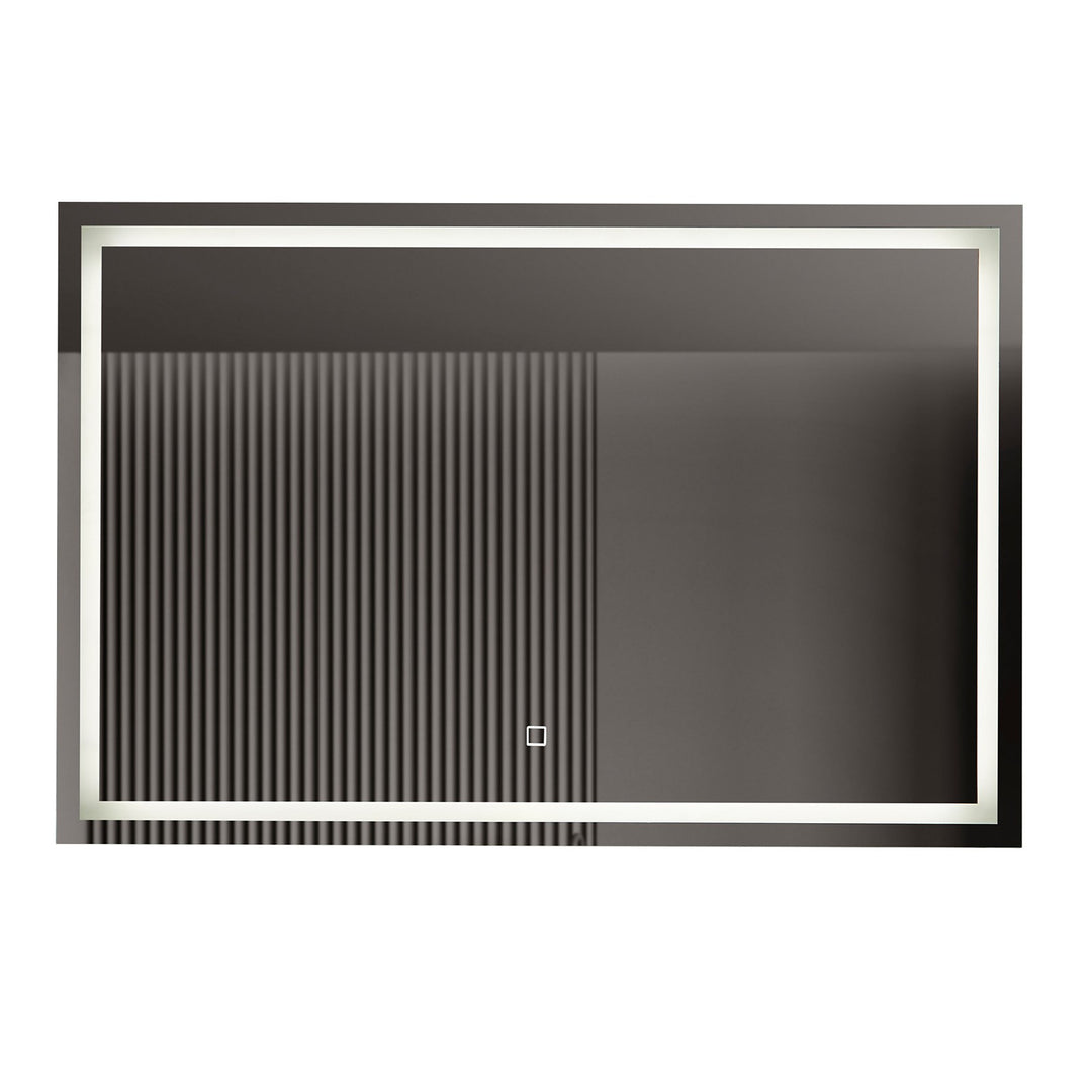 Aquamarine® LED badeværelsesspejl - 120 x 80 cm, dugfrit, dæmpbart med touch funktion