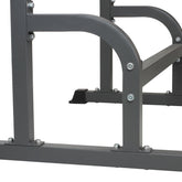 Squat-stativ - Højdejusterbar op til 150 kg, skridsikre ben, til vægtstang, bænkpresse