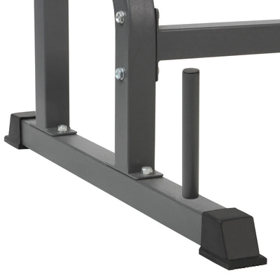 Squat-stativ - Højdejusterbar op til 150 kg, skridsikre ben, til vægtstang, bænkpresse