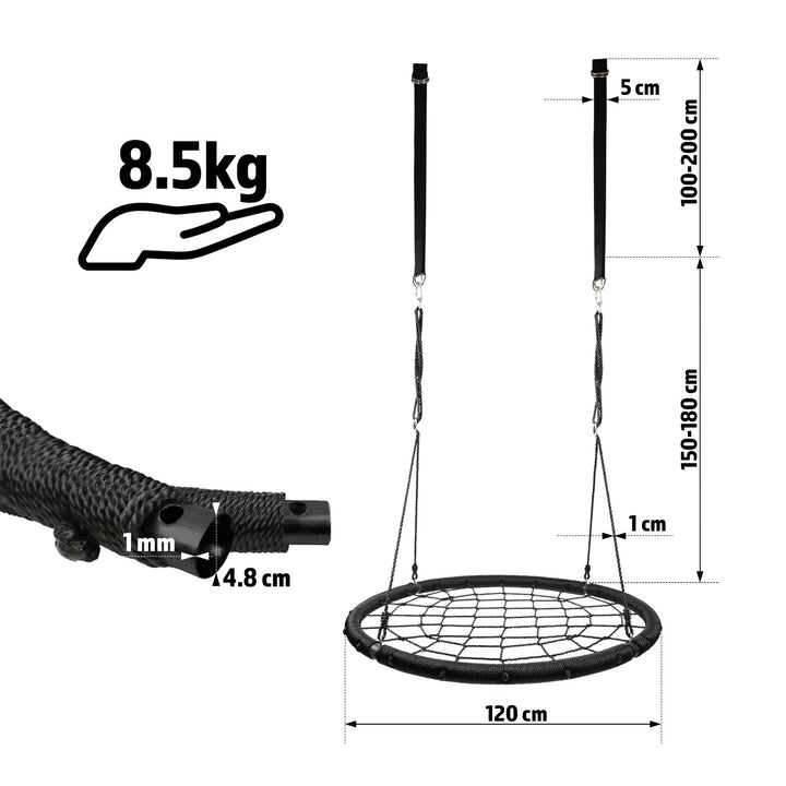 Gynge til børn/voksne, rund