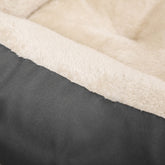 Hundeseng i Oxford stof, fleece, 80 x 65 x 20 cm, grå
