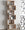 Dekorativ zig-zag reol, 196 x 60 x 24 cm, hvid