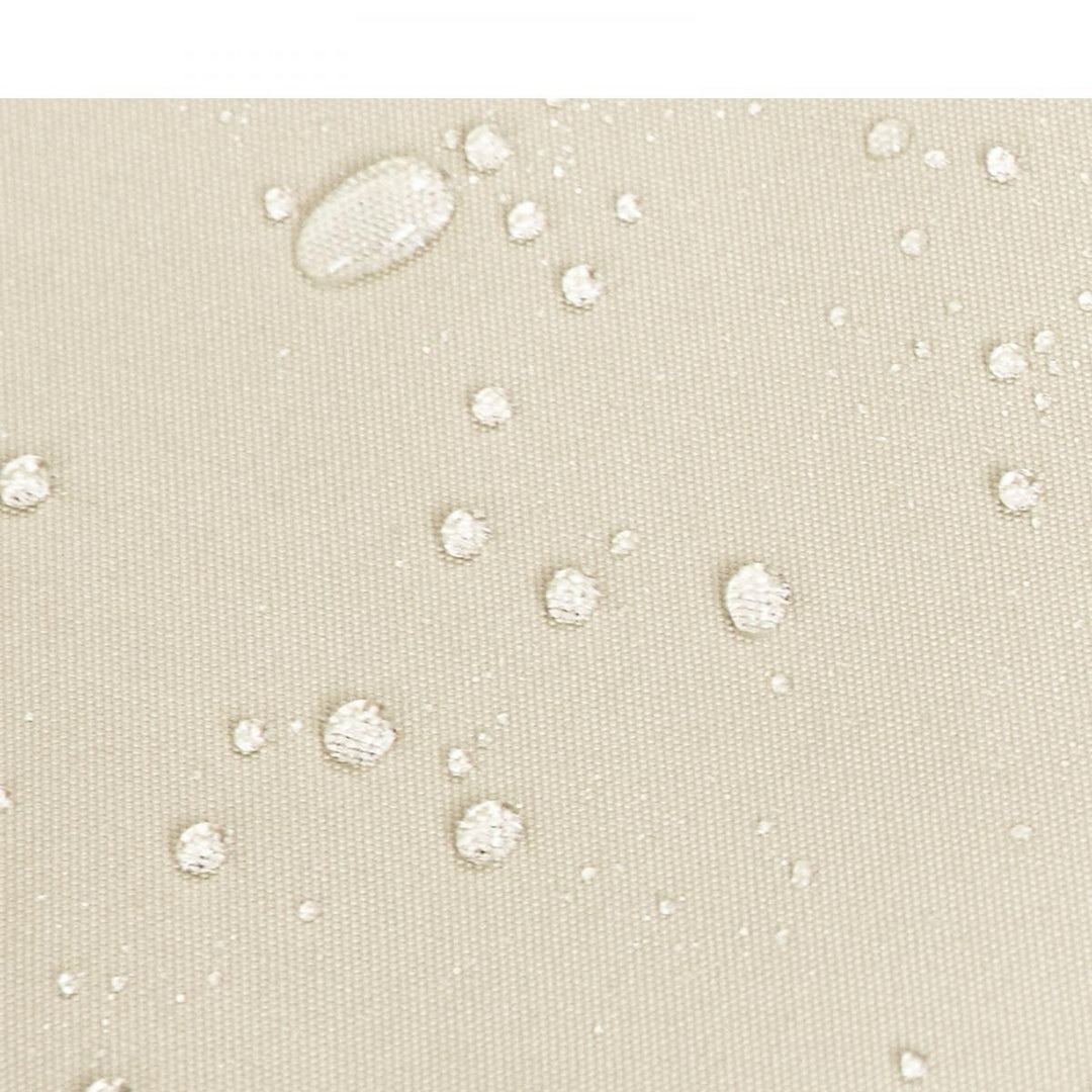 Sidemarkise - udtrækbar, 180x500cm, vandtæt, uigennemsigtig, beige