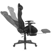 Gaming desk Sort kontor drejelig stol - Lammeuld.dk