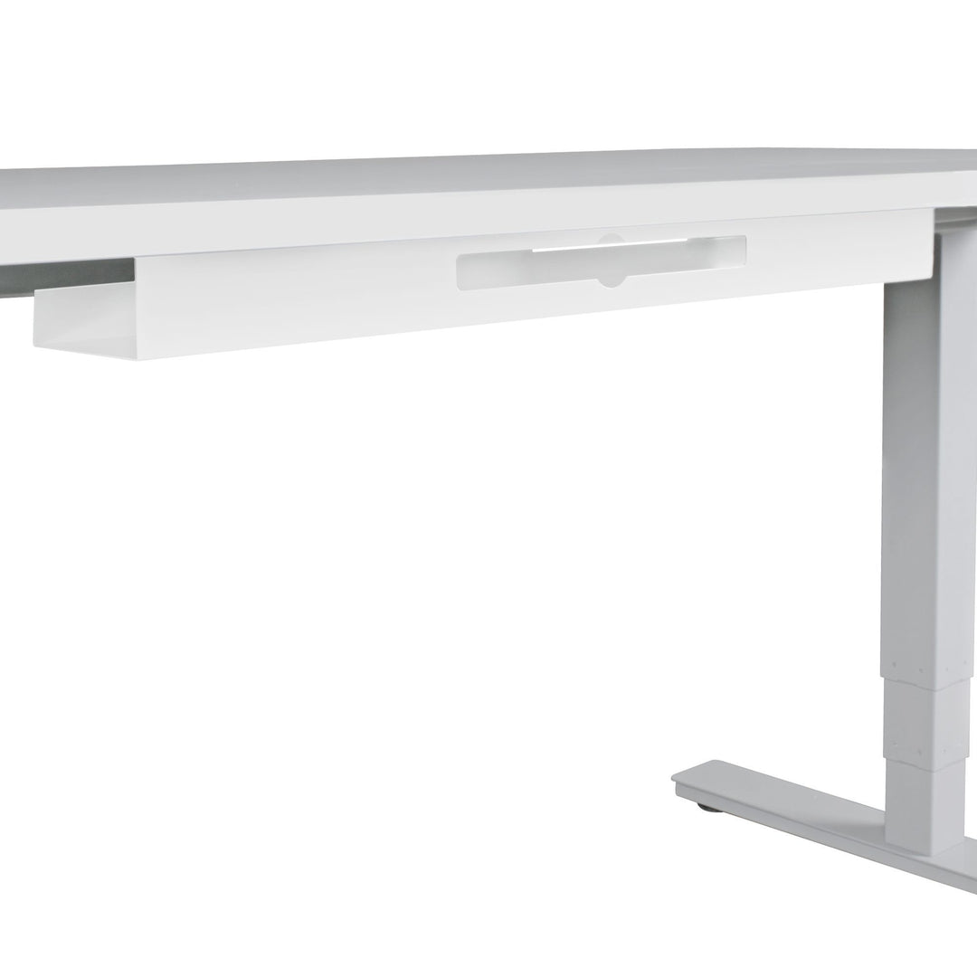 Kabelkanal undercounter 80x7x13 cm hvid - Lammeuld.dk