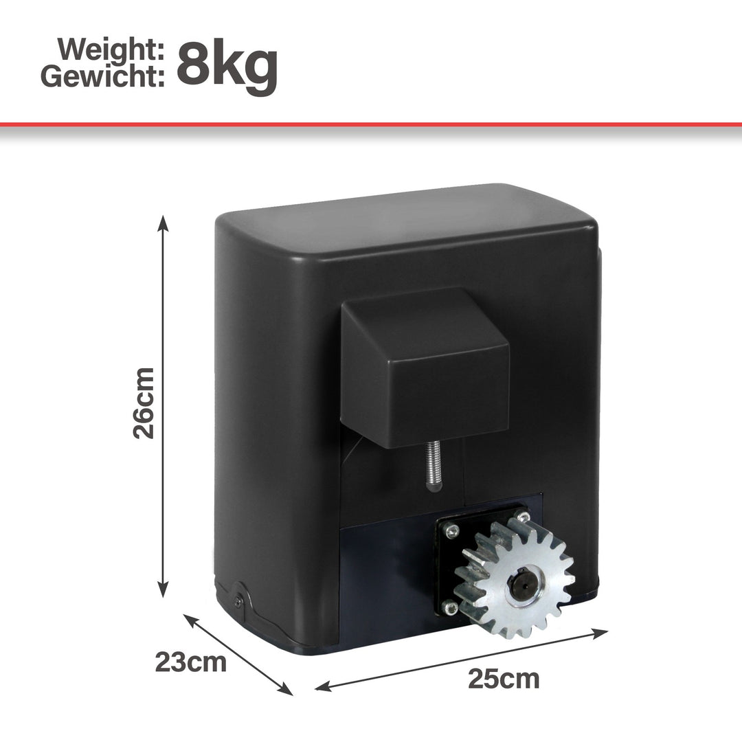 Åbn og luk din port med lethed - op til 600kg