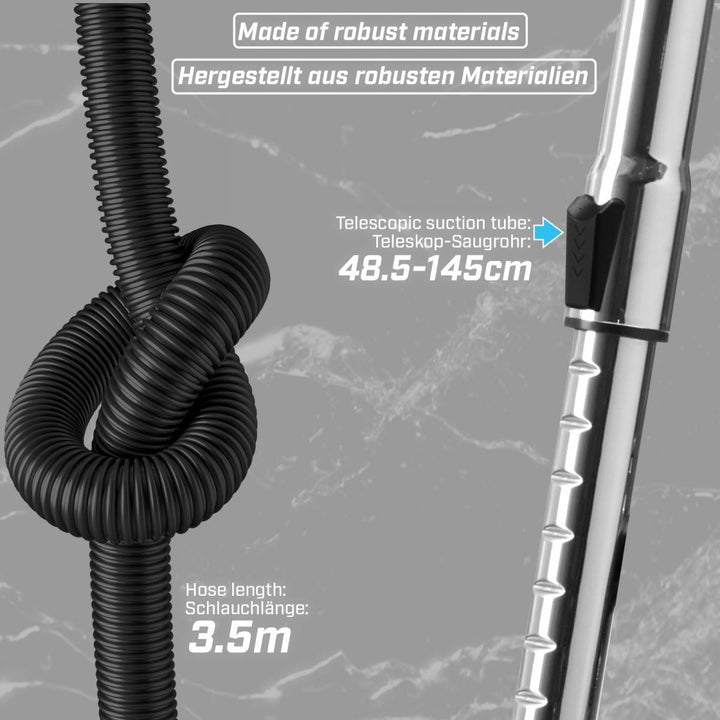 Industristøvsuger - 2300 W effekt, 30 liter