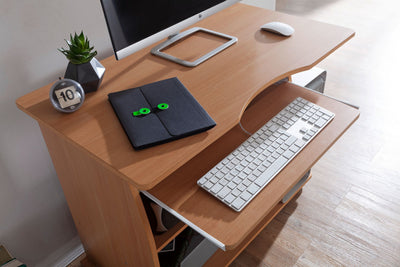 Computer laptop bord med tastaturskuffe - Lammeuld.dk
