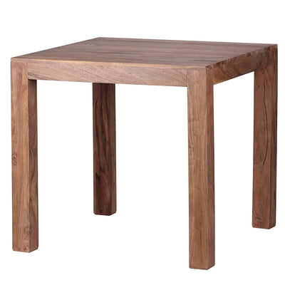 Kvadratisk spisebord - Acacia Køkkenbord - 80 x 80 cm - Lammeuld.dk