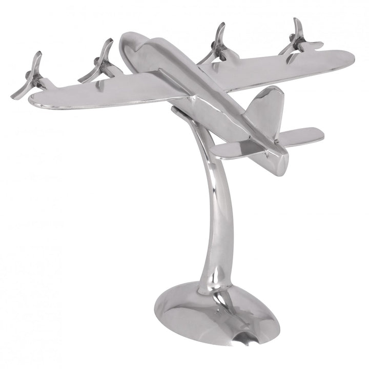 Resident Design Deco Fly Propeller Aluminium Aviator Farve Sølv NY - Lammeuld.dk