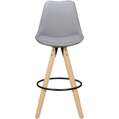 Sæt med 2 barstole - LIMA retro-design - Lammeuld.dk