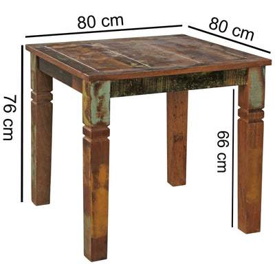 spisebord KALKUTTA 80 x 80 cm - Lammeuld.dk