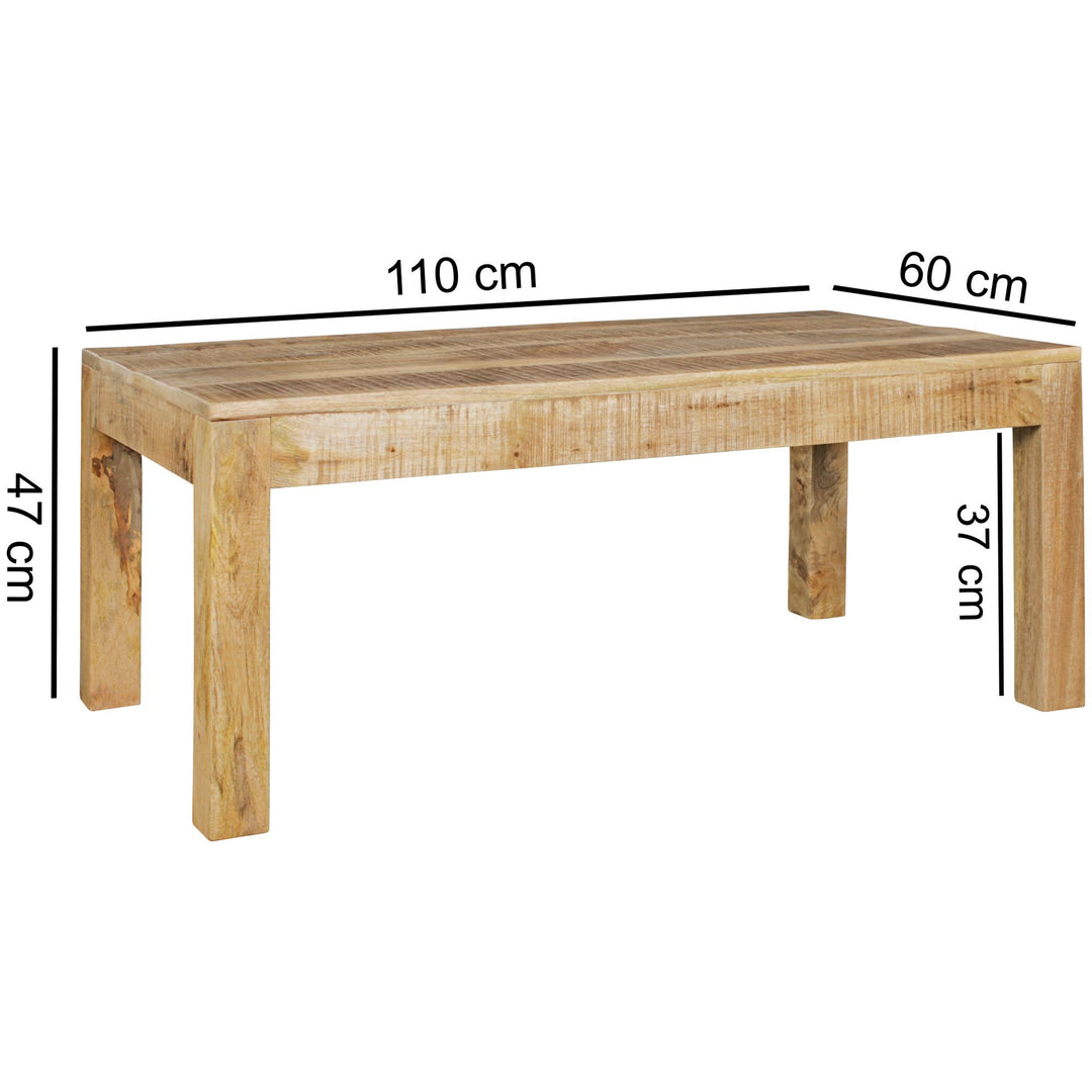 Sofabord RUSTICA, 110 cm - Lammeuld.dk