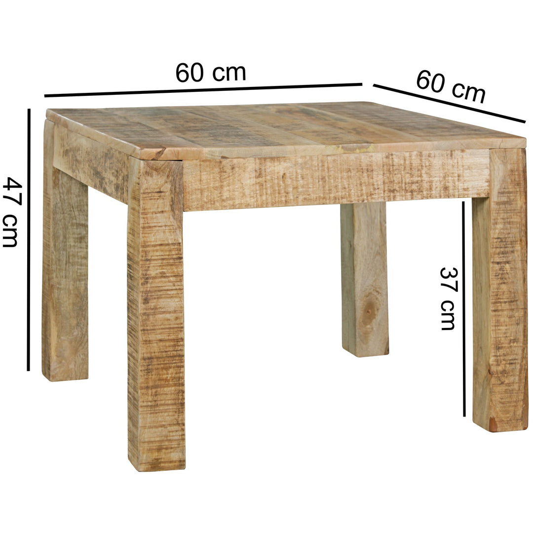 Sofabord RUSTICA, 60 cm - Lammeuld.dk