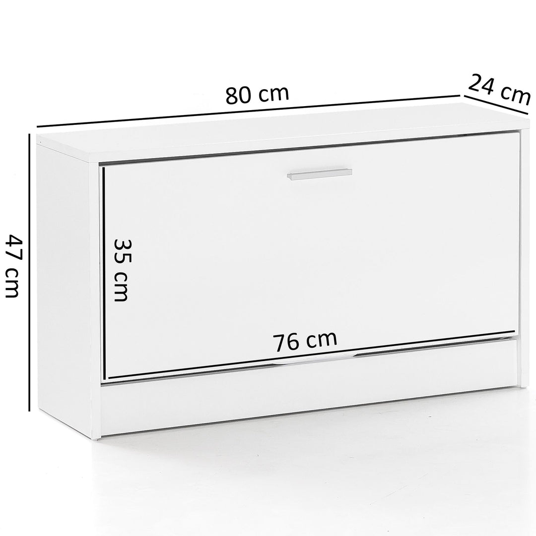 Skoskab - hvid - Lammeuld.dk