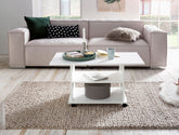 Stue sofabord med bord og hjul 95 x 51 x 54,5 cm - Lammeuld.dk