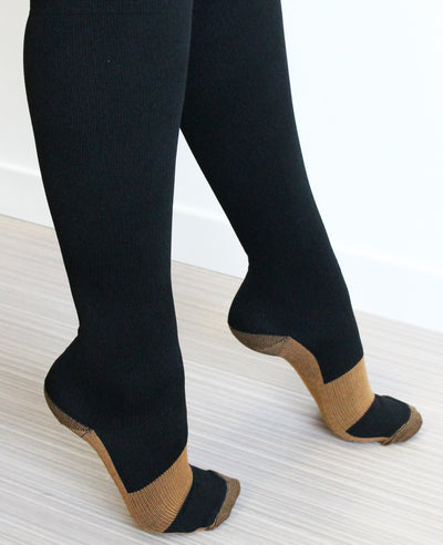 Wellys High Socks med kobberfiber 'Light Legs'- Small