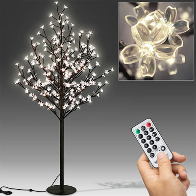 LED Cherry Blossom Tree Varm hvid 180 cm 200 LED'er indendørs/udendørs inkl. Fjernbetjening