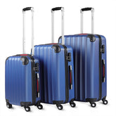 Hard Shell kuffert sæt baseline 3stcs blå 36L, 68L, 89L
