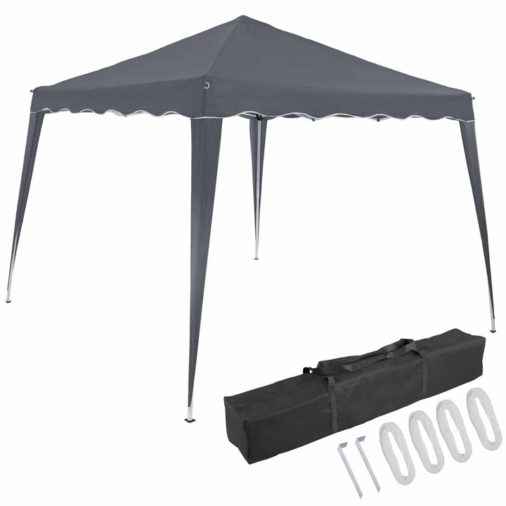 Pop Up Gazebo Capri Anthracite 3x3m