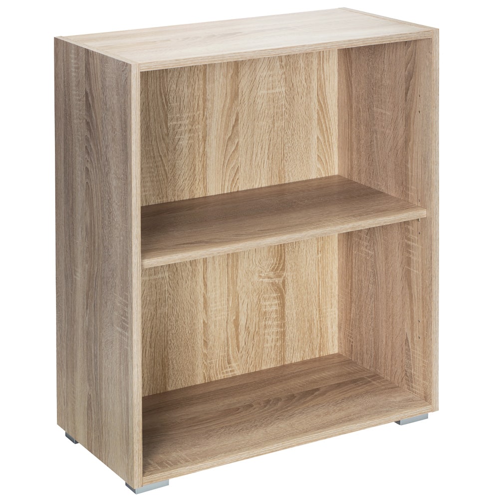 Bogreol Vela Oak 77x60x31cm 2 niveauer