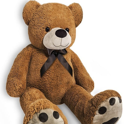 Kæmpe bamse lysebrun 175 cm