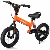 Balance Bike Rennmeister 12 Orange med sidestand