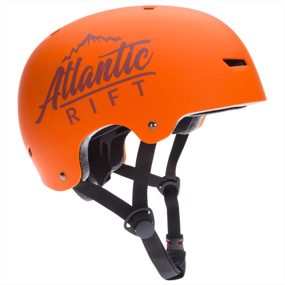 Atlantic Rift Justerbar Kids Bike Skateboard Helmet Orange S