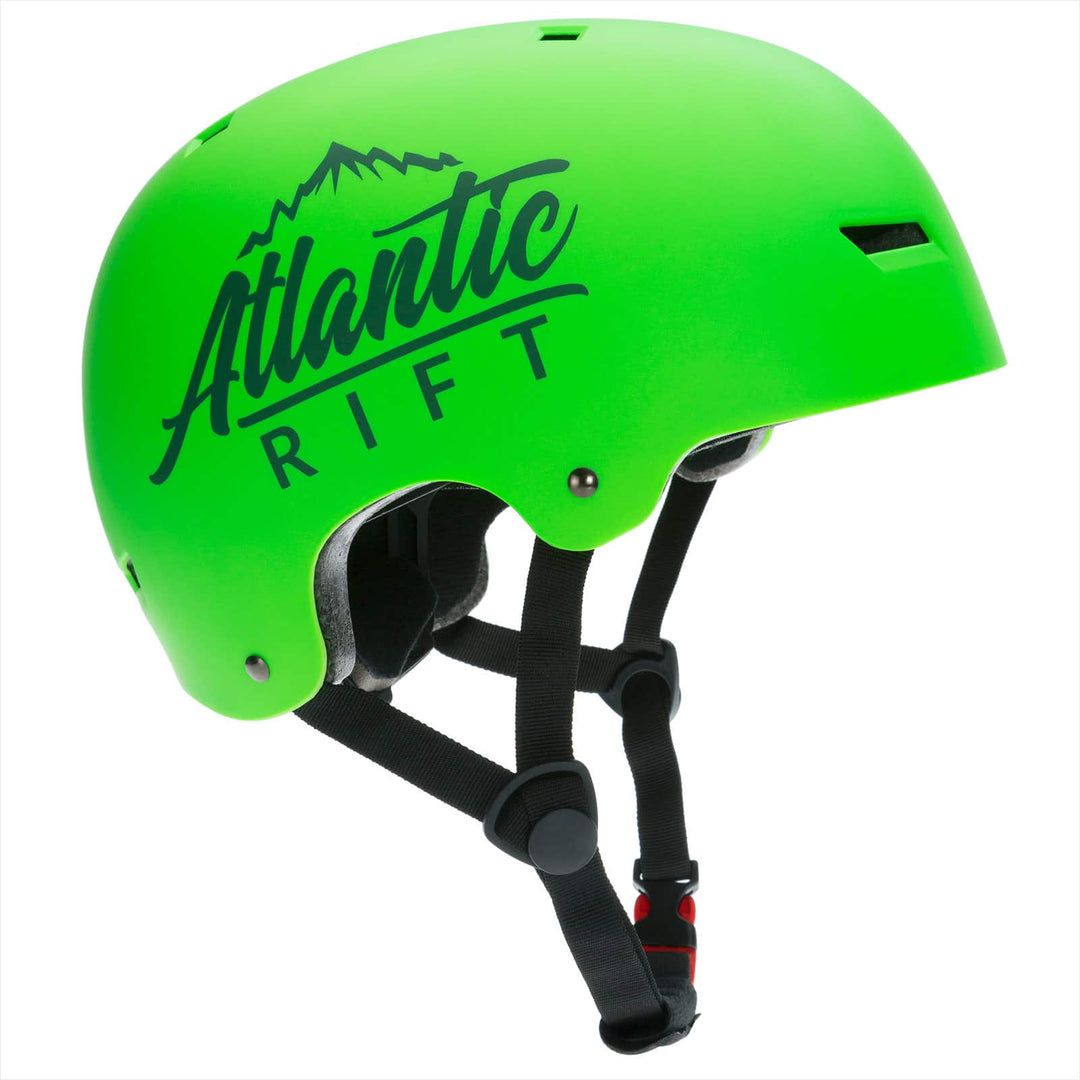 Atlantic Rift Justerbar Kids Bike Skateboard Helmet Neon Green M