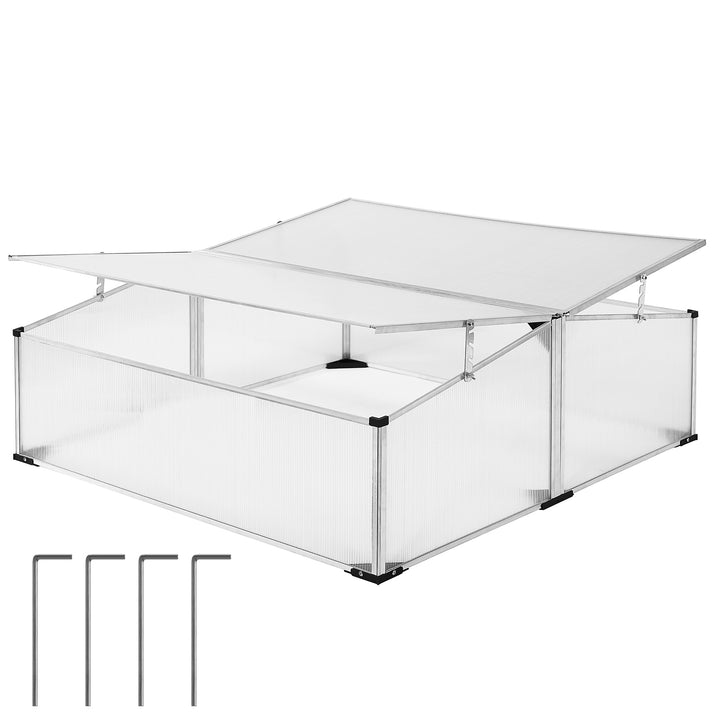 Kold ramme polycarbonat 3.6x3.6ft