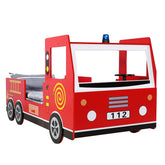 Fire Engine Kids Bed Noah 200x90cm