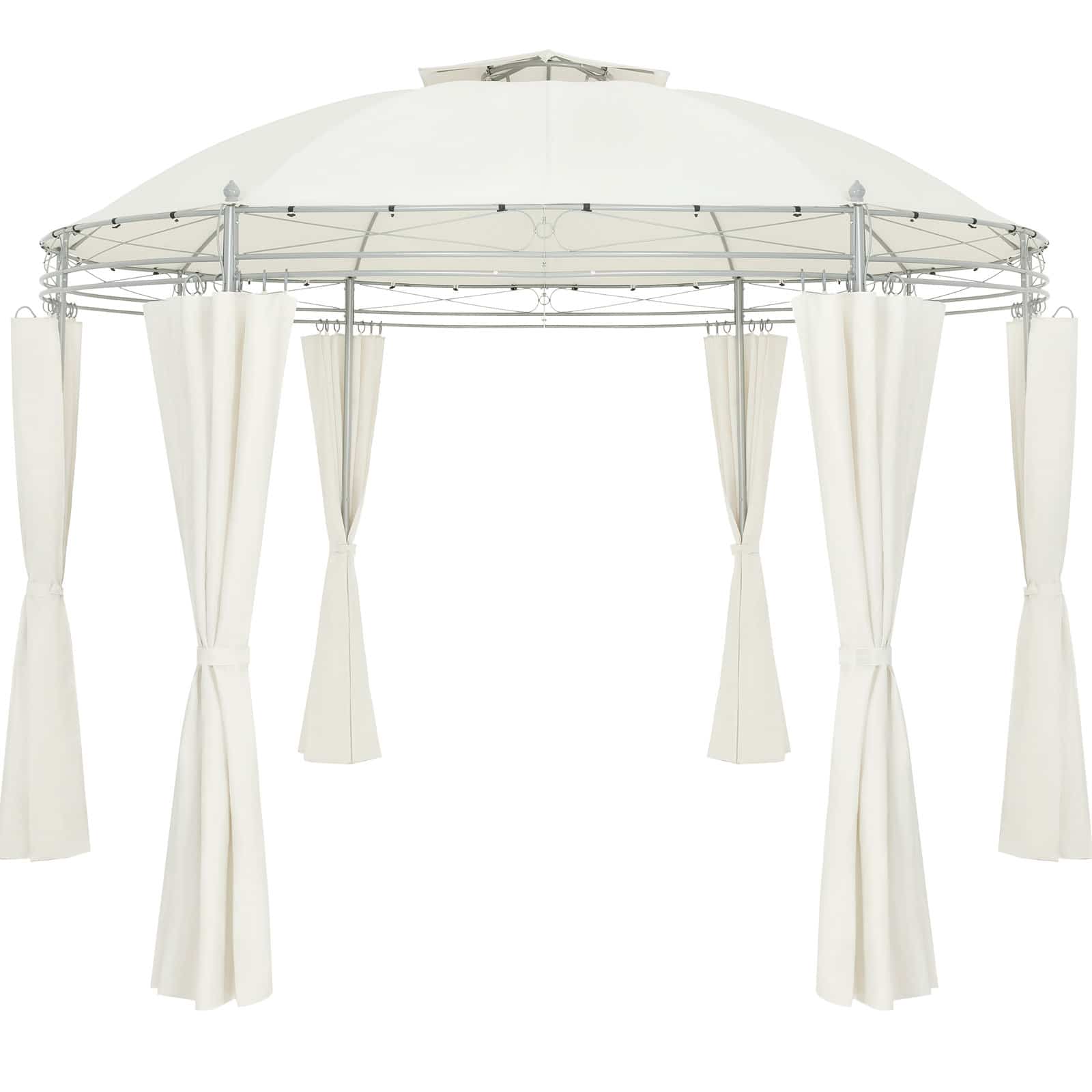 Metal Gazebo Toscana Cream 3,5 m