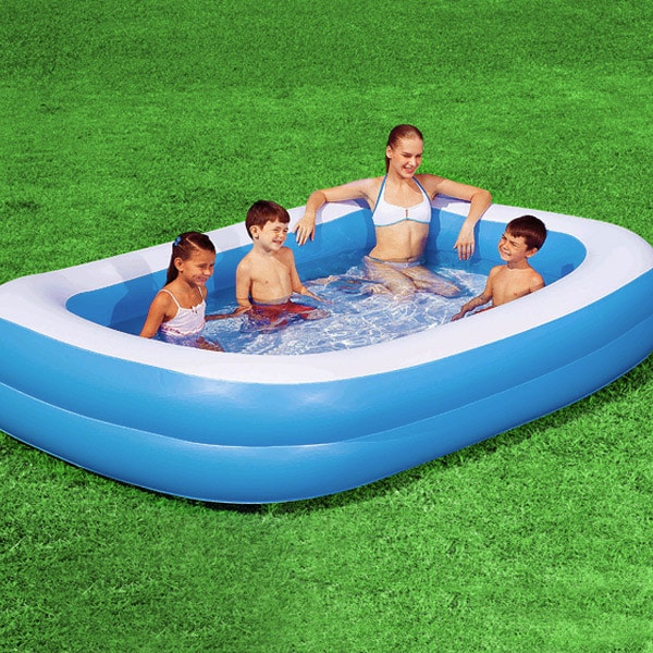 Bestway Family Pool 262x175cm rektangulær