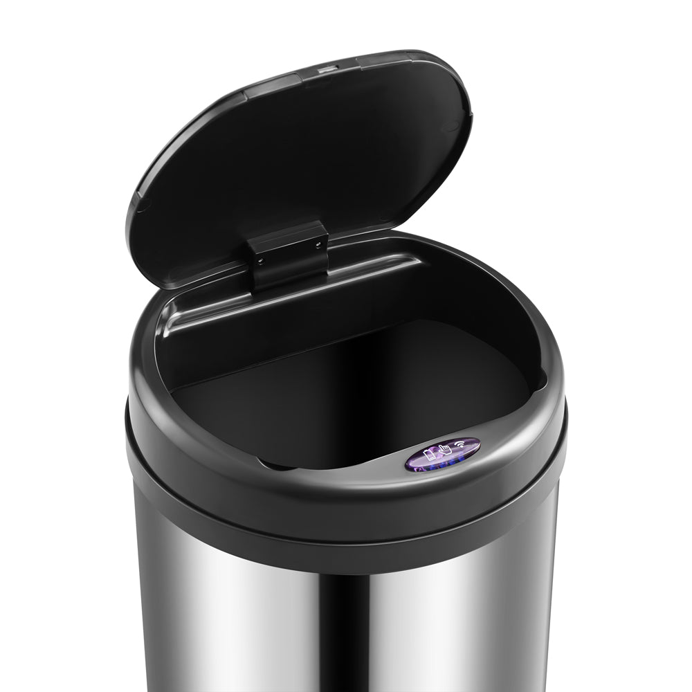 Sensor Dustbin rustfrit stål 56L